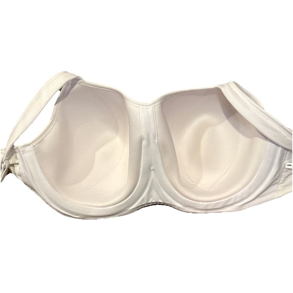 Panache 36FF Underwire Sport Bra White 5021 Full-Busted READ - Picture 6 of 7